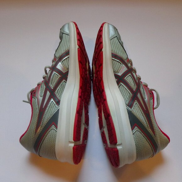 ASICS Women's Running Walking Lightweight Shoes T7K8N Pink Gray Size 9 in EUC - Picture 3 of 7